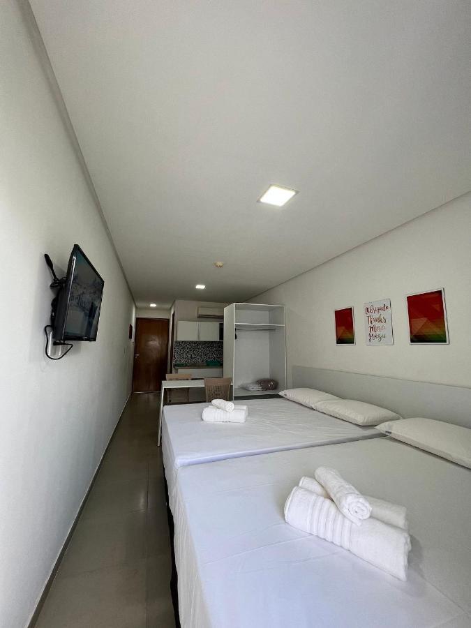Studios Praias Brasileiras - Super Confortaveis A 100M Da Praia Порту-ді-Галіняс Екстер'єр фото